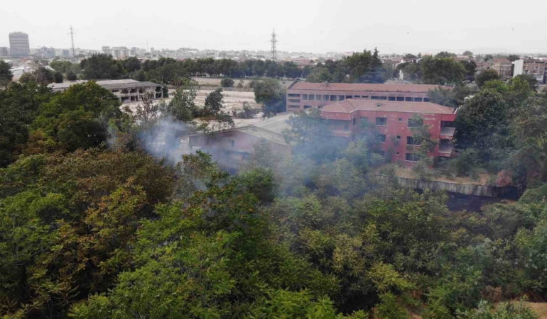 Bursa’nın göbeğinde korkutan yangın