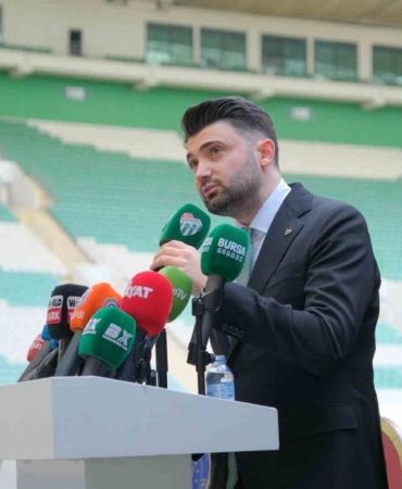 Bursaspor Başkanı Enes Çelik: “Bursaspor’un hakkını kimseye yedirmeyiz”