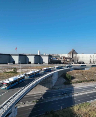 Büyükşehir, 10 yeni otobüsü daha filosuna kattı