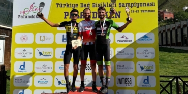 Büyükşehir’in pedalı Erzurum’dan şampiyonlukla döndü