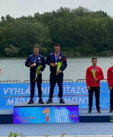 Büyükşehrin sporcusu Slovakya’da tarih yazdı