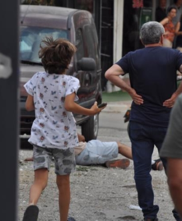 Caddede karşılaştığı husumetlisini vuran şüpheli tutuklandı