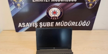 Çaldığı laptopu başka bir şahsa satan şüpheli tutuklandı