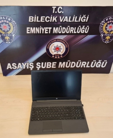 Çaldığı laptopu başka bir şahsa satan şüpheli tutuklandı