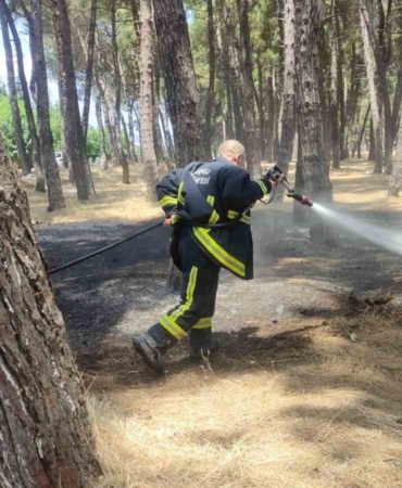 Çamlıkta tehlikeden dönüldü