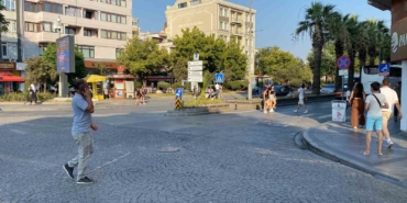 Çanakkale’deki deprem güvenlik kamerasına yansıdı