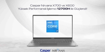Casper Nirvana x700 ve x600 ıntel “h” serisi işlemcilerle yenilendi