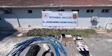 Çatalca’da ormanlık alanda kenevir yetiştiriciliği operasyonu: 6 gözaltı