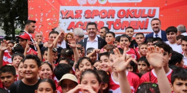 Çekmeköy’de yaz spor okullarına görkemli açılış