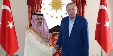 Cumhurbaşkanı Erdoğan, Suudi Arabistan Dışişleri Bakanı Faysal bin Ferhan ile görüştü