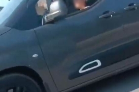 Dedesinin aracını kaçırarak trafiğe çıkan çocuk, polise yakalandı