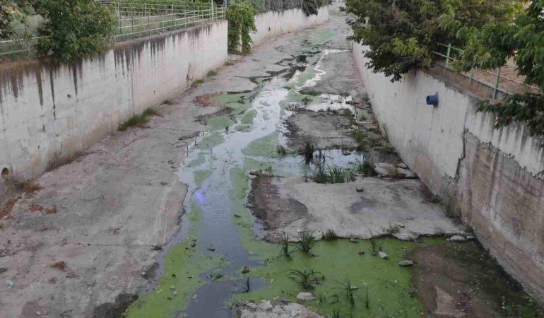 Değirmenaltı Deresi kurudu