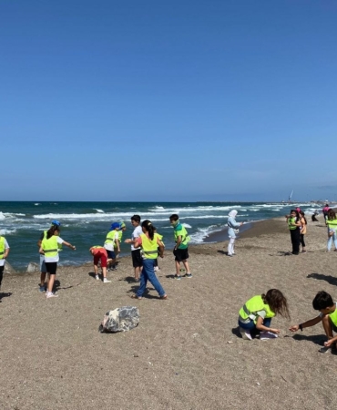 Depremi yaşayan minikler Sakarya’nın doğal güzelliklerine hayran kaldı