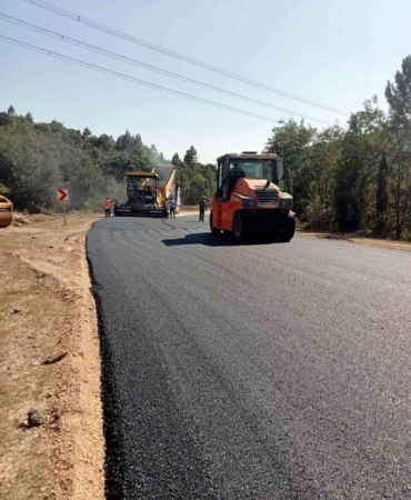 Derince’de köylere giden ulaşım ağı yenileniyor