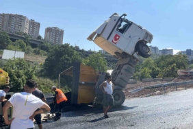 Devrilen tırın kupası şaha kalktı