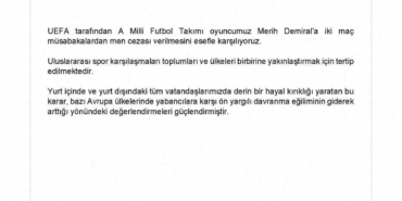 Dışişleri Bakanlığı’ndan Merih Demiral açıklaması