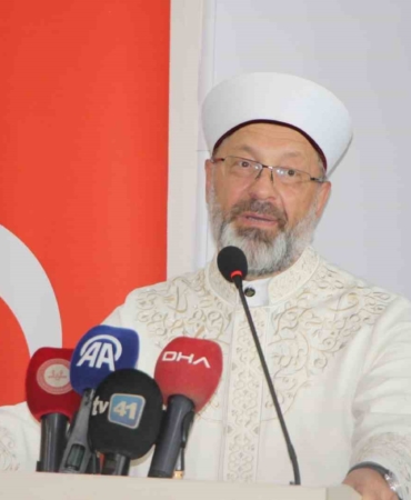 Diyanet İşeri Başkanı Erbaş: "İyilik yeryüzünde hakim oluncaya kadar vazifemiz çalışmaktır"