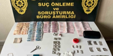 Dolandırıcılıktan aranıyordu, uyuşturucuyla yakalandı
