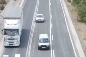 Drone denetiminde 14 sürücüye 21 bin 84 TL para cezası