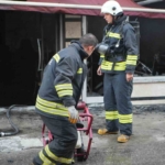 Edirne’de bakım ve onarım servisi alevlere teslim oldu