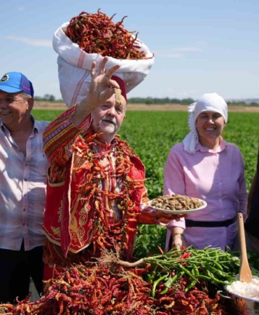 Edirne’de kavurucu sıcaklar Karaağaç biberinde hasadı geciktirdi