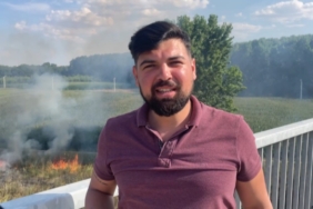 Edirne’de ot yangını mısır tarlasına sıçramadan söndürüldü