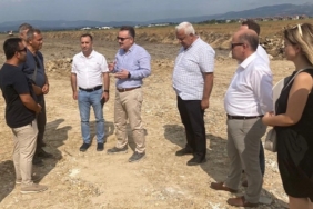 Edremit Tarıma Dayalı İhtisas Organize Sanayi Bölgesinde incelemelerde bulundular
