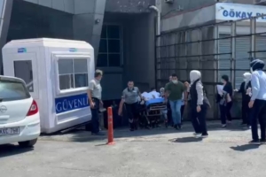 Esenler’de özel hastanede yangın paniği