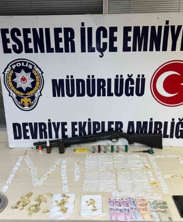 Esenler’de uyuşturucu operasyonu: 12 ayrı suçtan aranan firari yakalandı