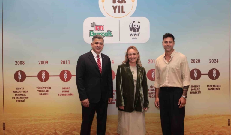 ETi Burçak ve WWF-Türkiye’den tarım topraklarının iyileştirilmesi için yeni çalışma