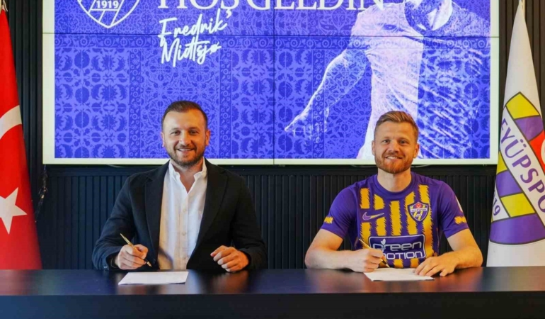Eyüpspor, Fredrik Midtsjö’yü kadrosuna kattı