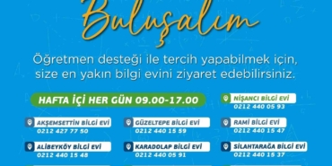 Eyüpsultan Belediyesi’nden öğrencilere LGS tercih desteği