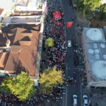 Fatih’te mehter takımı eşliğinde 15 Temmuz yürüyüşü