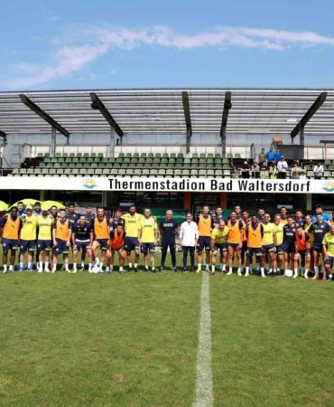 Fenerbahçe, Avusturya kampındaki son antrenmanını yaptı