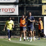 Fenerbahçe günü çift antrenmanla tamamladı