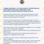 Fenerbahçe’den 3 Temmuz açıklaması