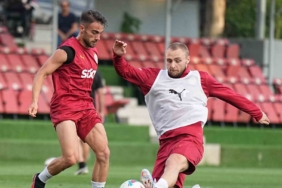 Galatasaray, Beşiktaş maçı hazırlıklarını sürdürdü