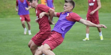 Galatasaray, savunma ve hücum çalıştı