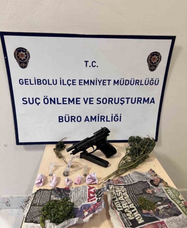 Gelibolu’da uyuşturucu operasyonu