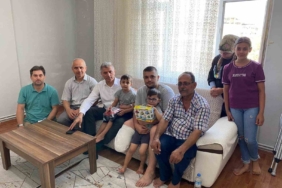 Gönen’de kazada ayağını kaybeden Sinan Erdi Turan için seferber olundu