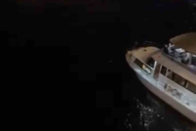 Haliç’te dehşet anları kamerada: Selfie çekerken düştü, tekne üstünden geçti