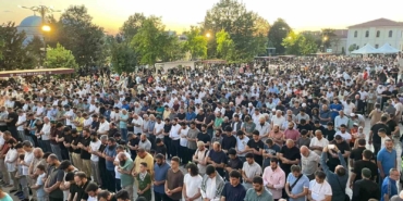 Haniye’ye düzenlenen suikast yürüyüşle protesto edildi