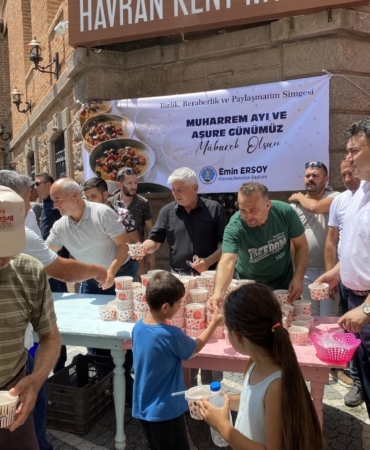 Havran Belediyesi’nden aşure hayrı