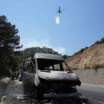 Havran’daki orman yangınına havadan ve karadan müdahale sürüyor