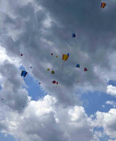 Hora Feneri, çocukların uçurtma neşesine ev sahipliği yaptı