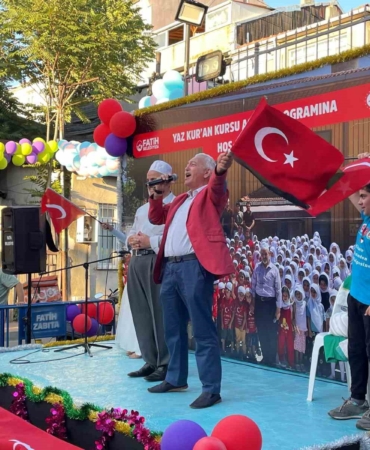 Hürrem Çavuş Camii Yaz Kur’an Kursu coşkuyla açıldı