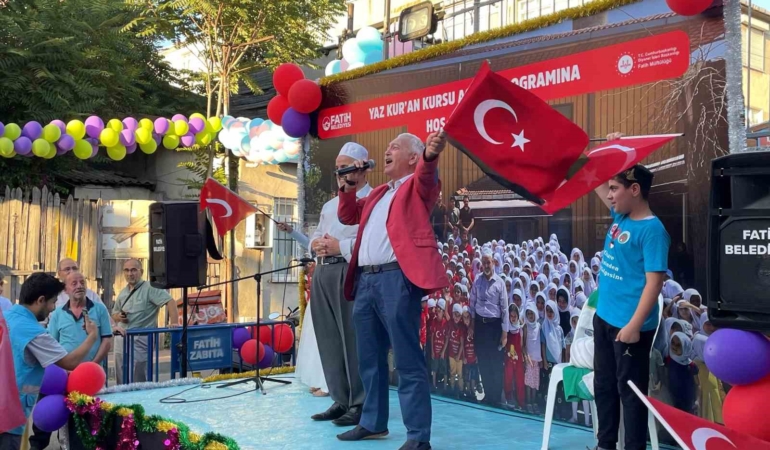 Hürrem Çavuş Camii Yaz Kur’an Kursu coşkuyla açıldı