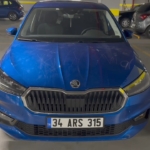 İBB’nin Müze Gazhane’deki İspark otoparkında 4 adet sıfır araç çizik halde bulundu