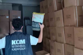 İstanbul’da 32 milyon lira değerinde 5 ton kaçak tütün ele geçirildi