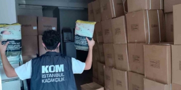 İstanbul’da 32 milyon lira değerinde 5 ton kaçak tütün ele geçirildi